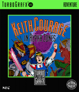 Keith Courage in Alpha Zones