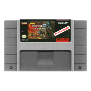 Contra III *Not For Resale